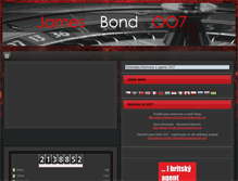 Tablet Screenshot of james-bond.cz